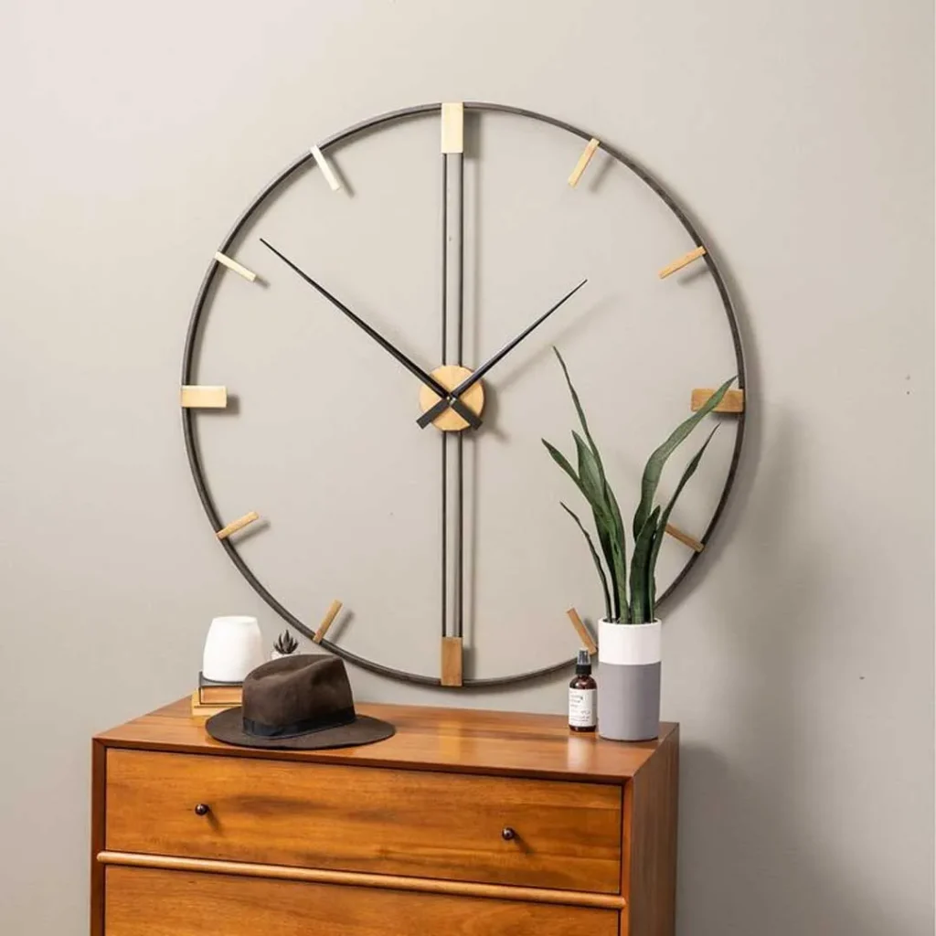The most stylish minimal and modern wall clock 