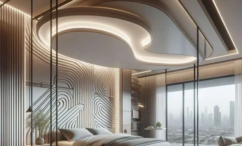 Modern bedroom ceiling design