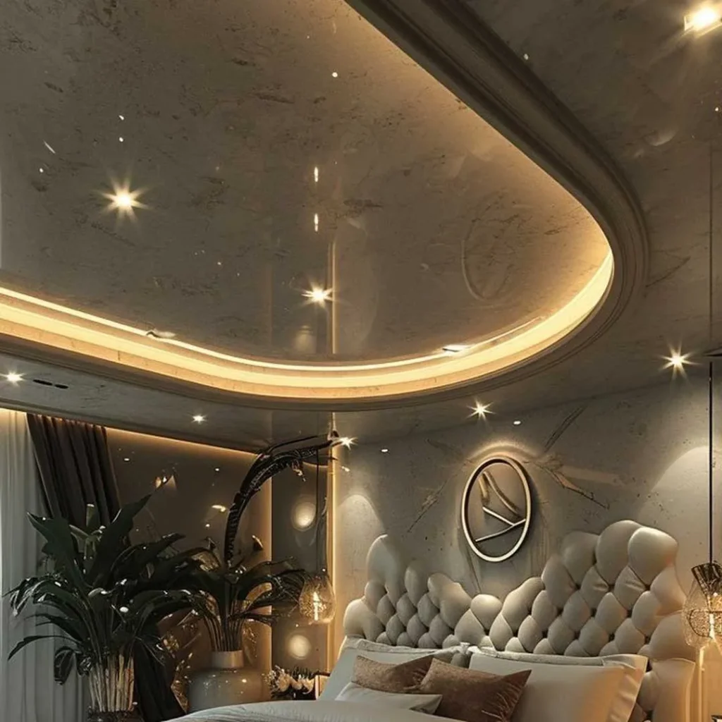 Modern and stylish bedroom ceiling design