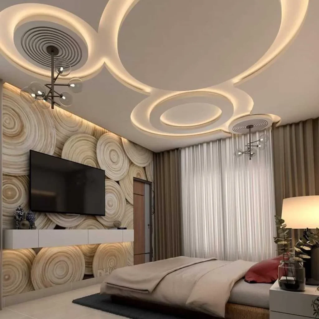 Kenafi modern bedroom ceiling design