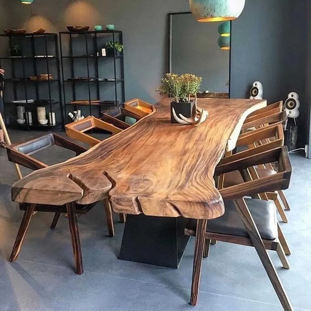 میز غذاخوری چوبی مینیمال و خاص