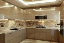 Modern style kitchen design