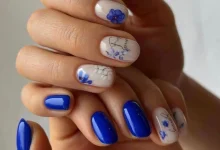 Stylish and attractive nail design for girls