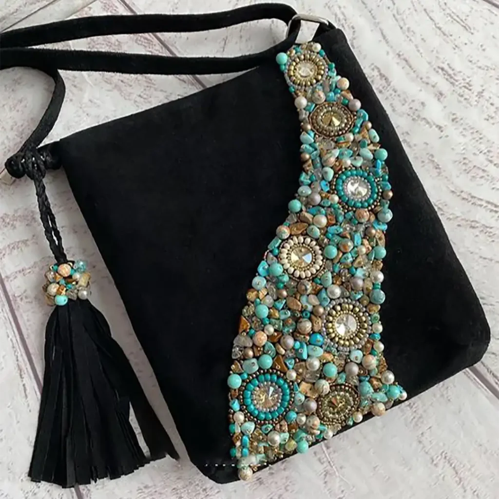 کیف جواهر دوزی شده