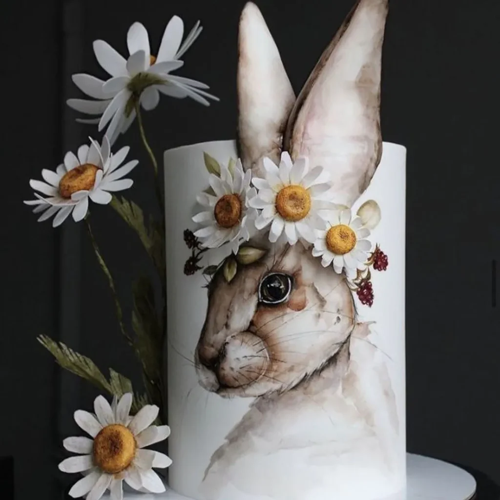   Fantasy rabbit design cake
