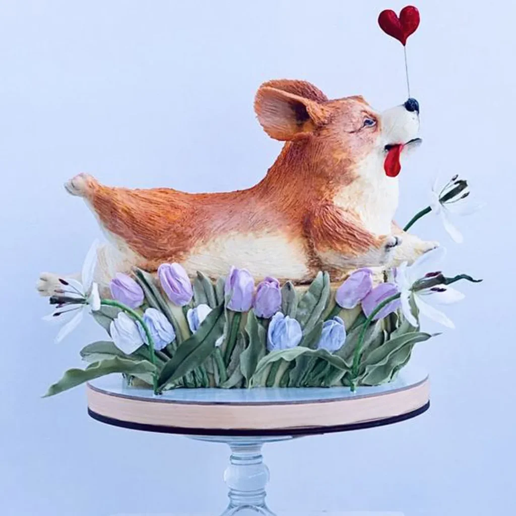 کیک فانتزی طرح حیوانات شیک