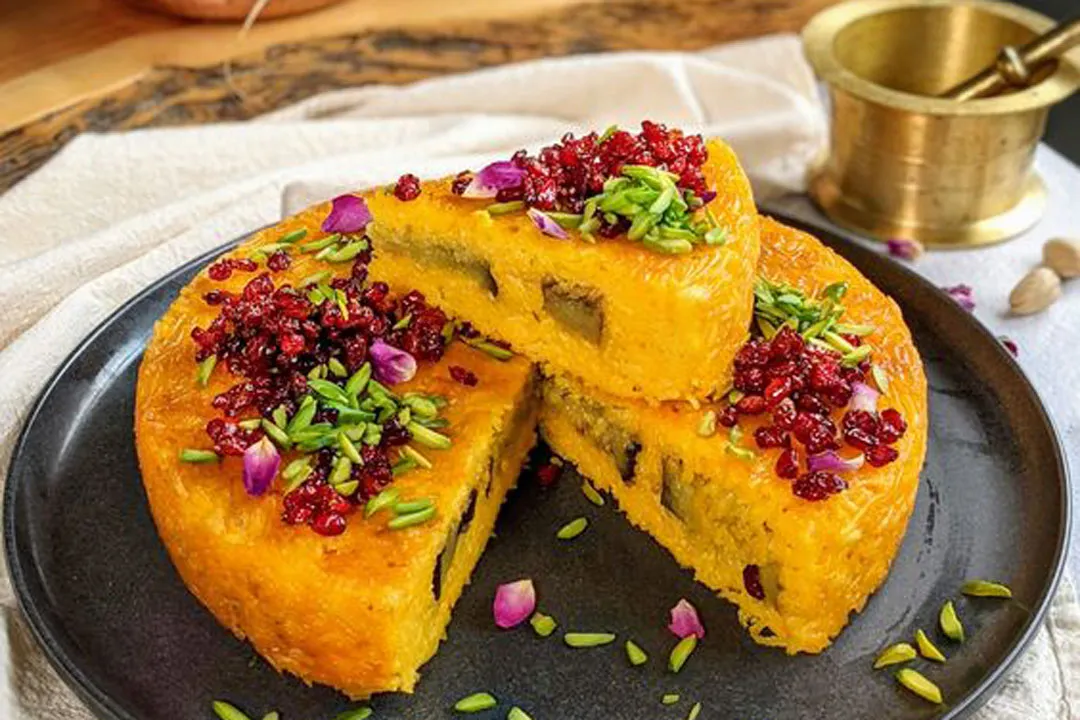 طرز تهیه و مواد لازم ته چین مرغ و اسفناج