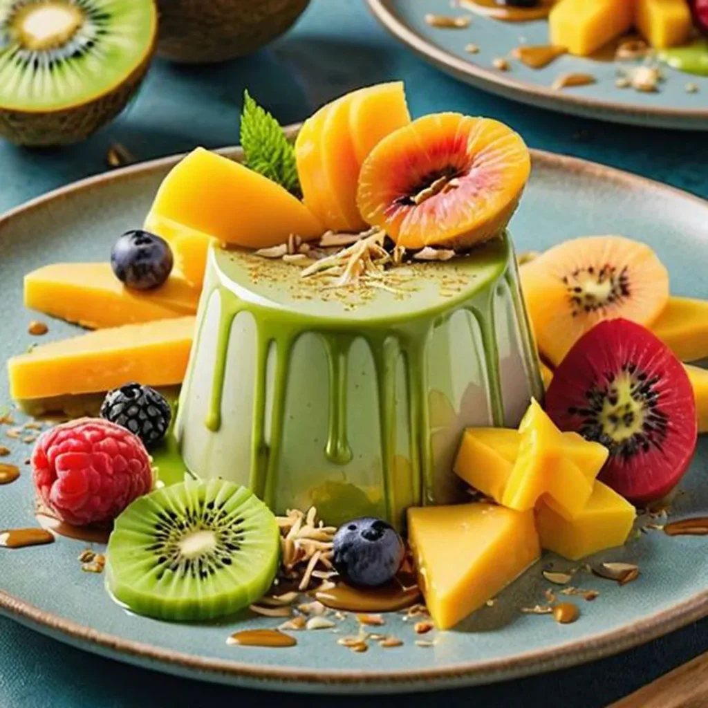 دیزاین دسر با میوه خاص