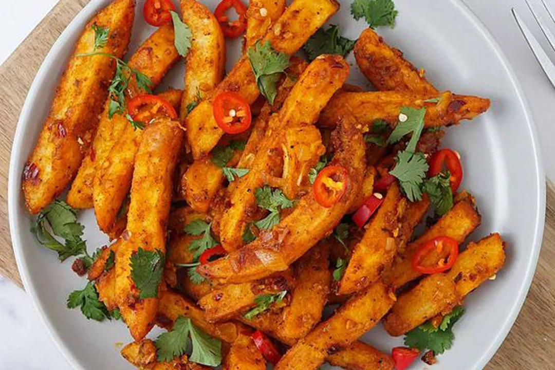 طرز تهیه و مواد لازم کرانچی سیب زمینی