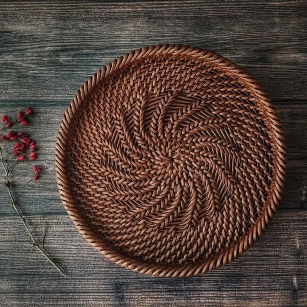 ظروف حصیری مدرن لوکس