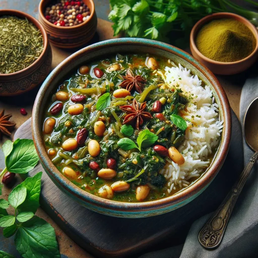 خورشت سبزی گیاه خواران