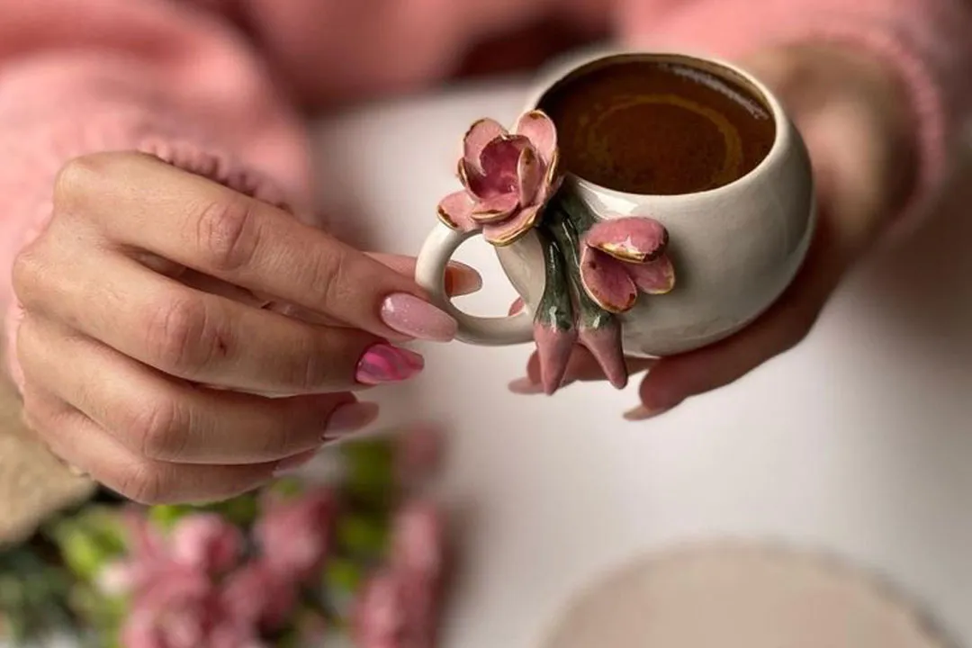جذاب ترین و لوکس ترین مدل های فنجان گل برجسته