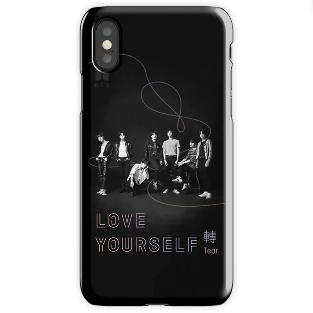 قاب گوشی طرح گروه بی تی اس