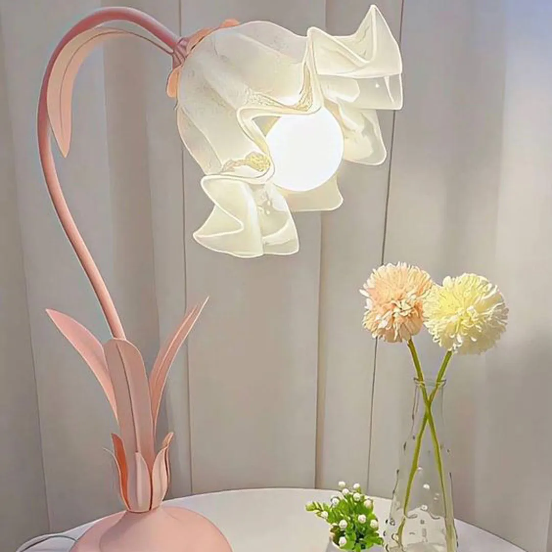 چراغ  مطالعه طرح گل خاص