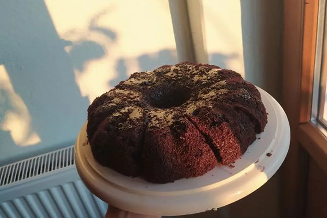 طرز تهیه + مواد لازم کیک شکلات و موز