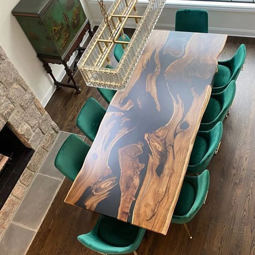 میز ناهارخوری چوبی کیوت