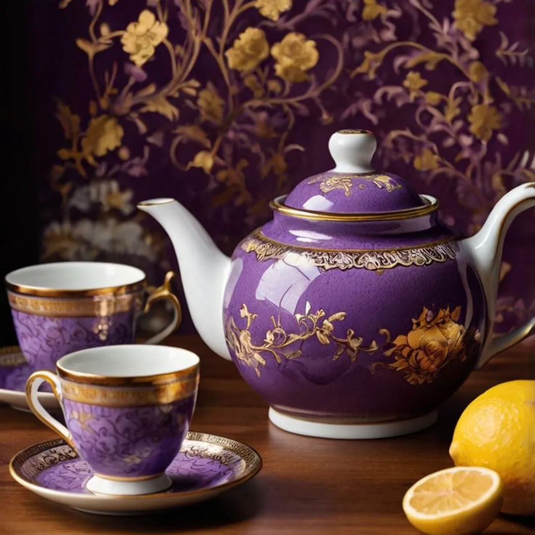 سرویس چای خوری گلدار مینیمال