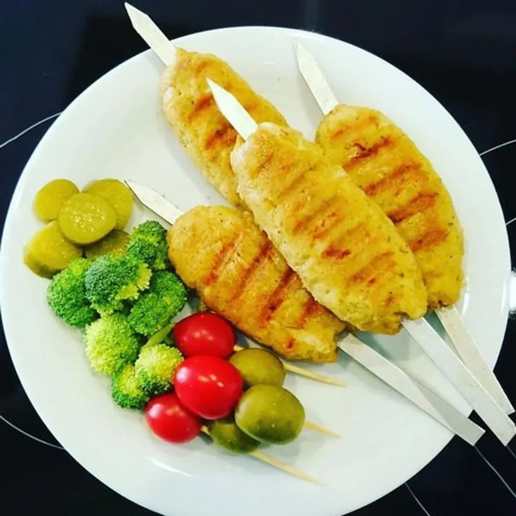 کباب مرغ خوشمزه