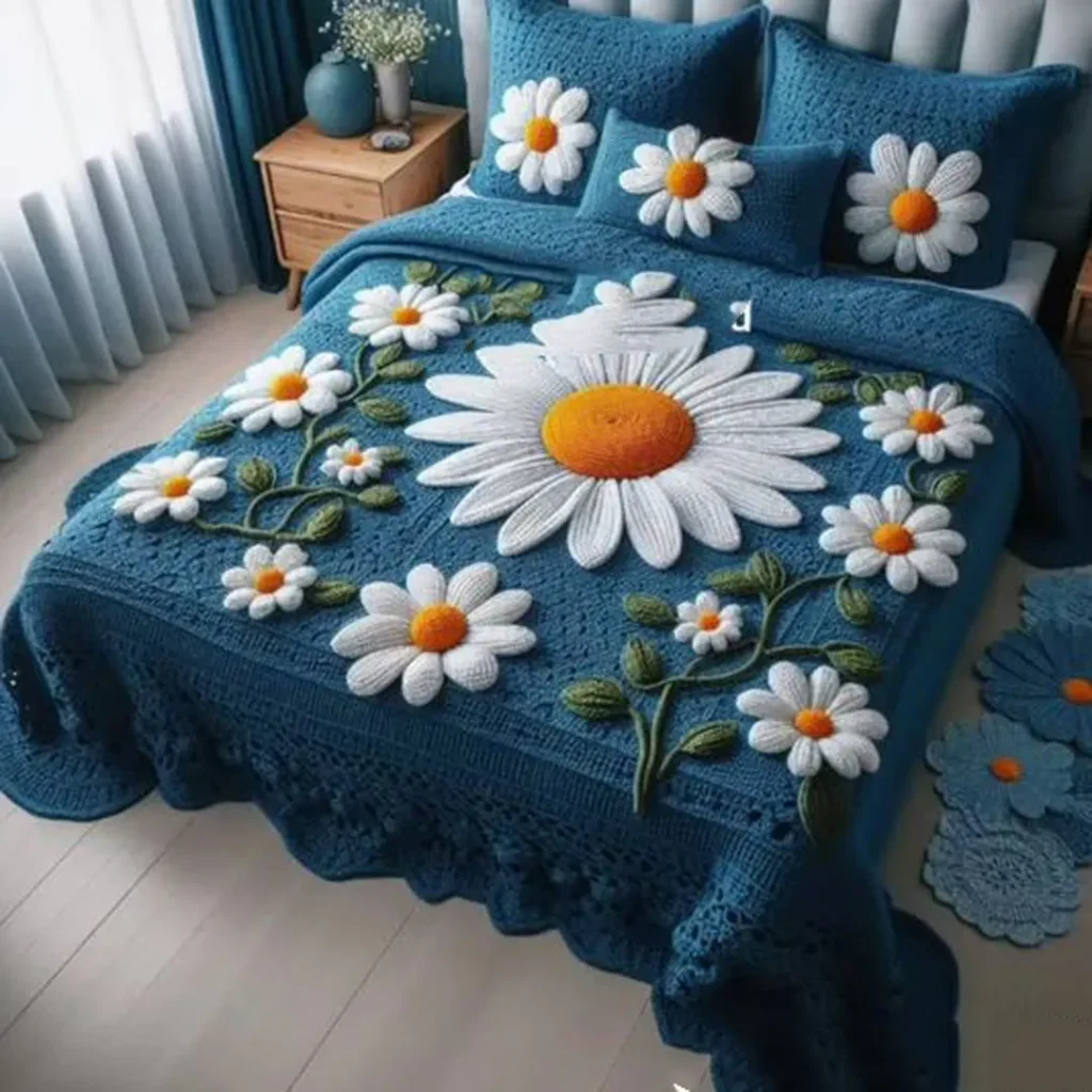 روتختی دست بافت گلدار