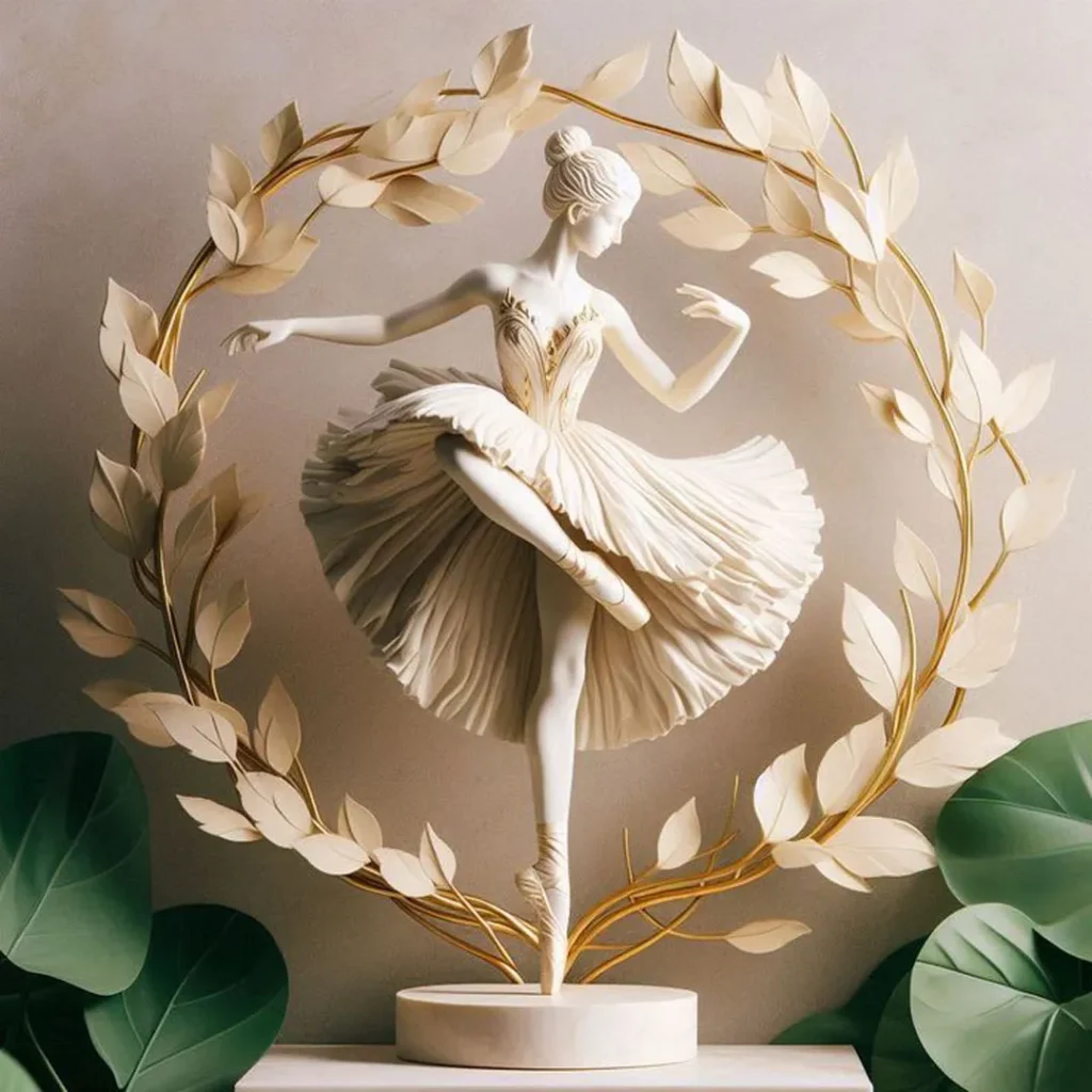 مجسمه بالرین شیک مینیمال