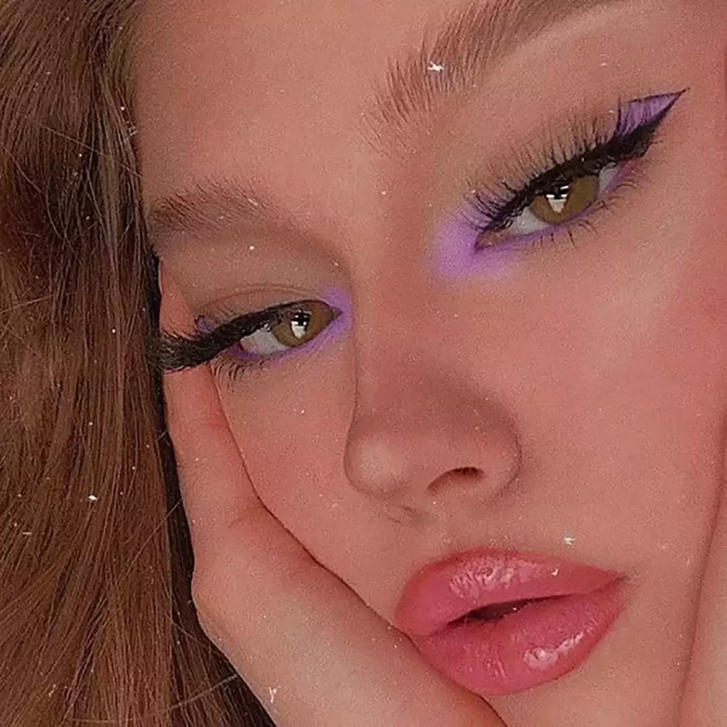 آرایش چشم ساده و مینیمال
