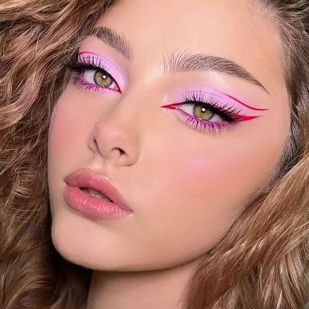 آرایش چشم فانتزی