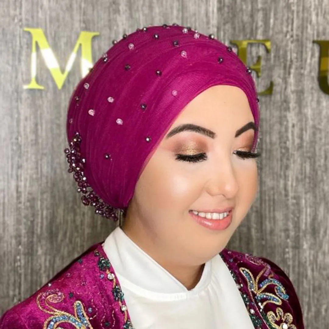 توربان دخترانه رنگی
