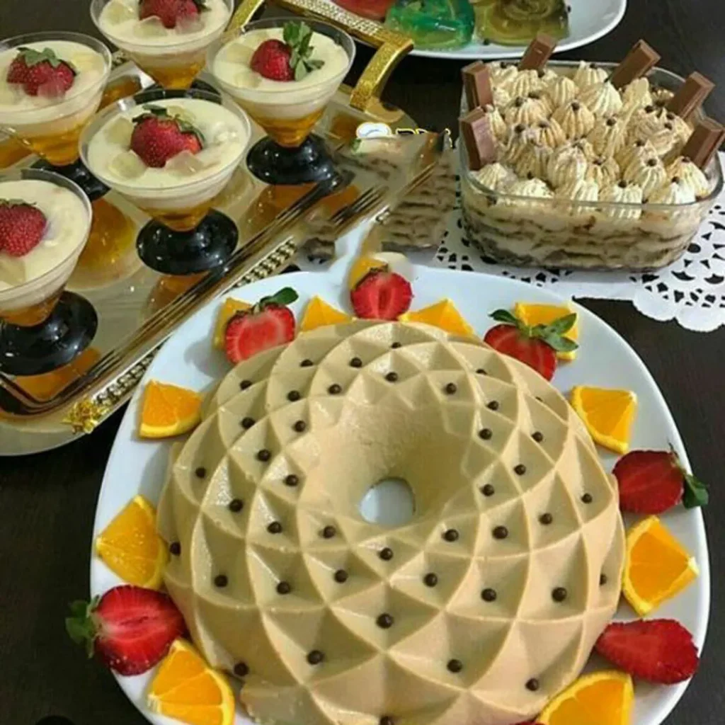 دسر کارامل بیسکویت