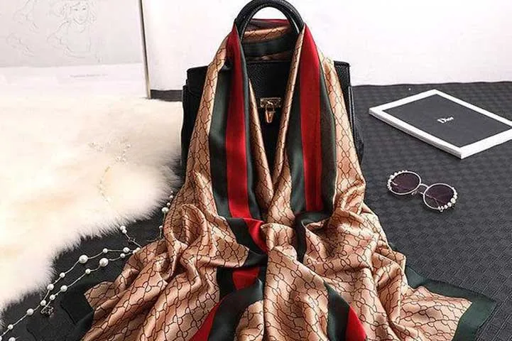 زیباترین و شیک ترین مدل های شال ساتن مجلسی زنانه