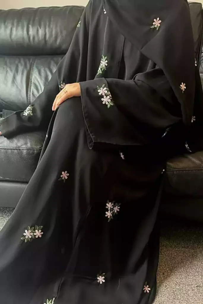 مانتو مجلسی مشکی بلند