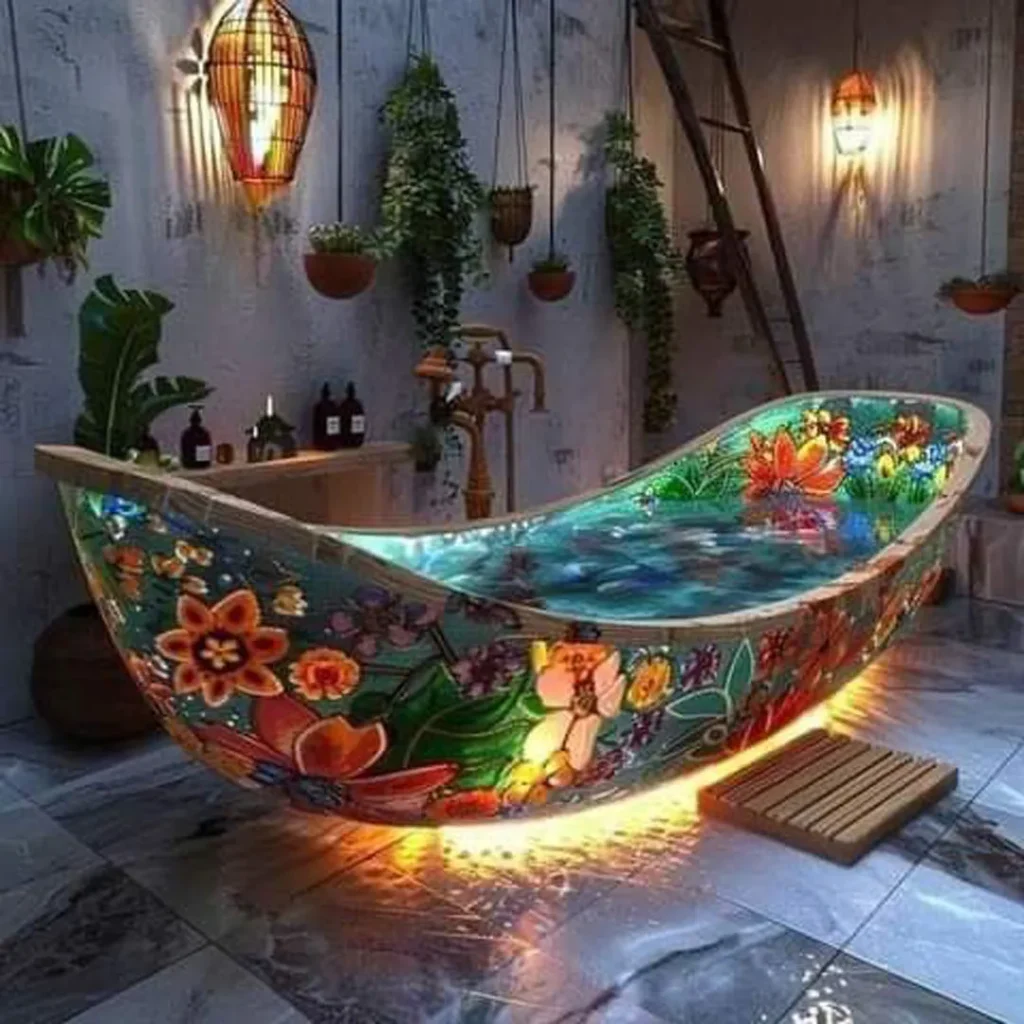 وان حمام جذاب