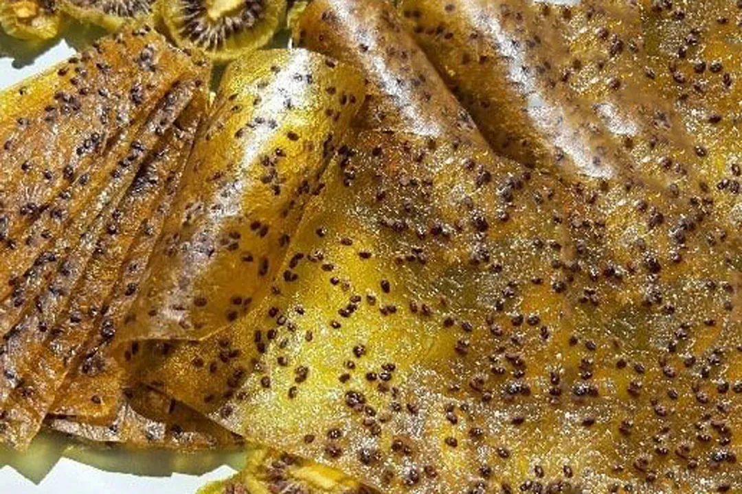 طرز تهیه و مواد لازم لواشک کیوی