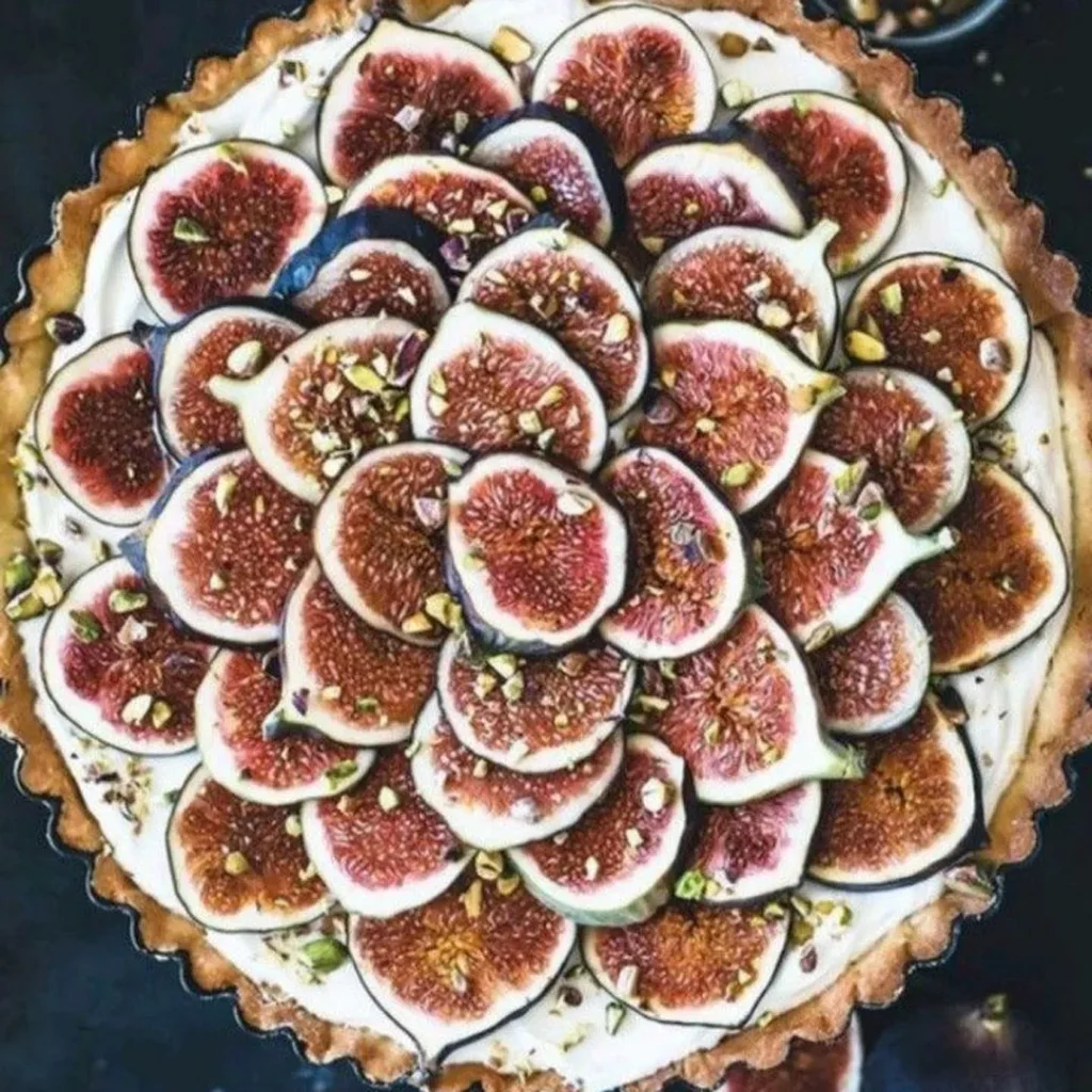 تارت انجیر خوشمزه