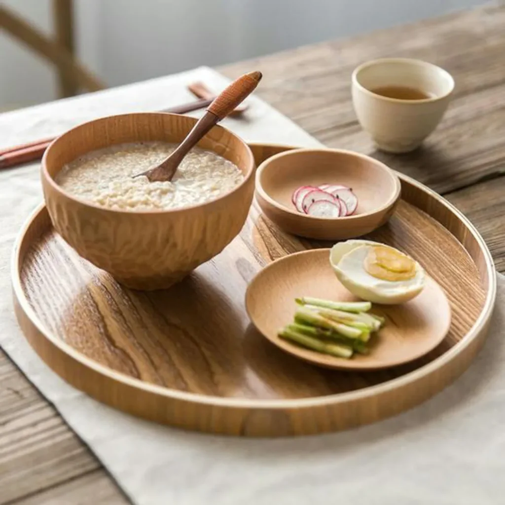 ظروف چوبی مینیمال