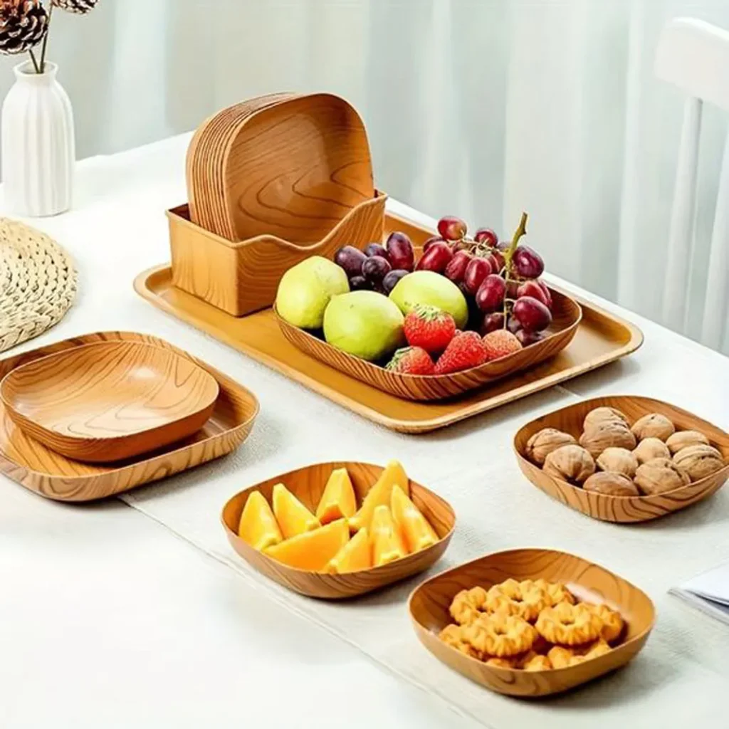 ظروف چوبی جذاب