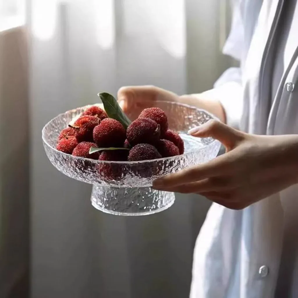ظرف میوه خوری کریستال