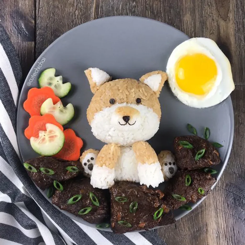  دیزاین غذا بچه گانه مدرت