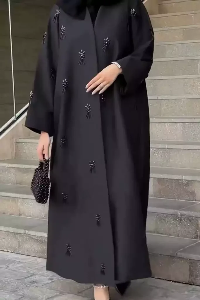 مانتو عبایی مشکی