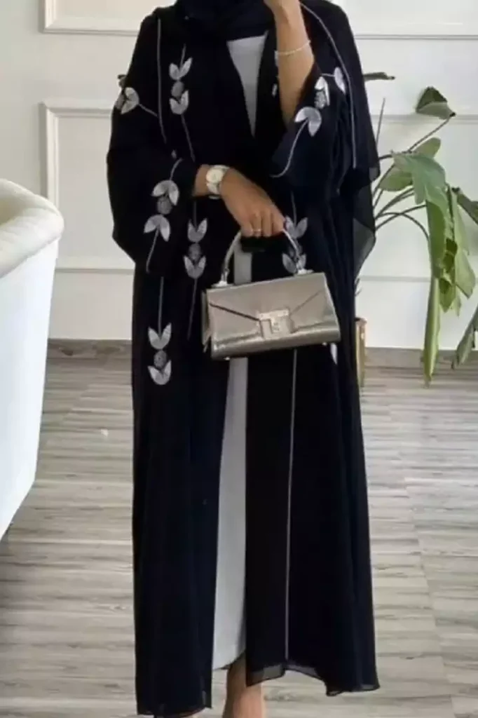 مانتو مشکی مجلسی