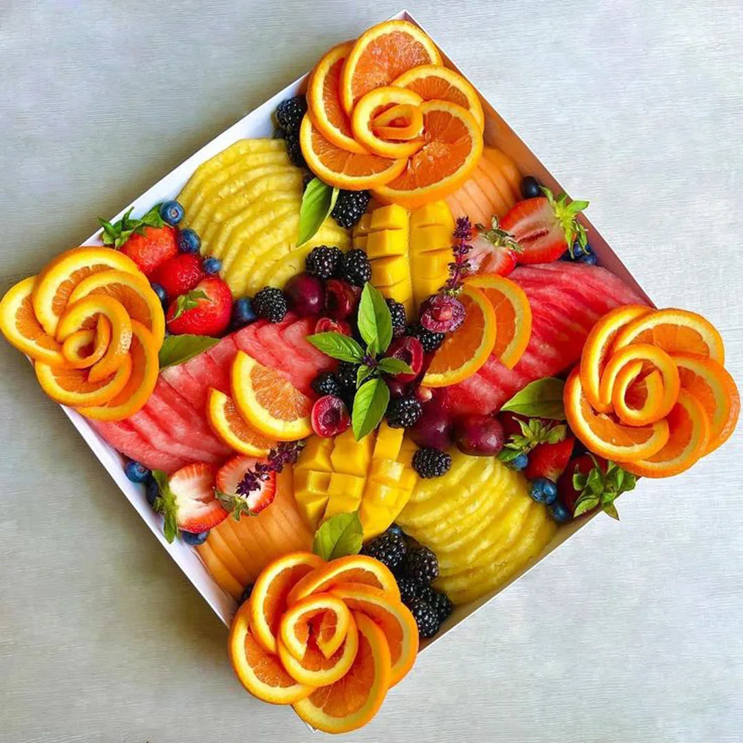 دیزاین سینی میوه شیک