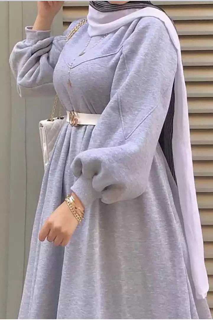 پیراهن مانتویی پاییزه
