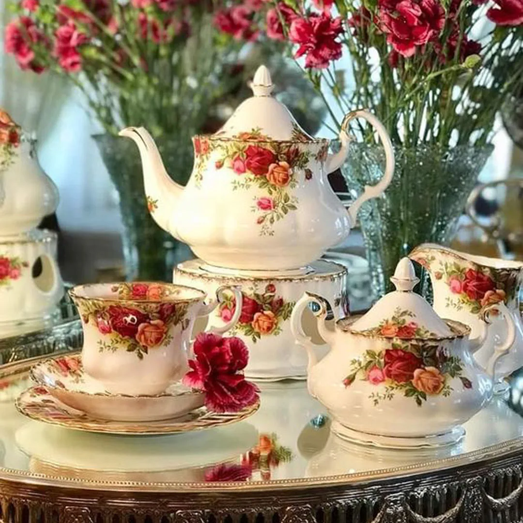 سرویس چای خوری آنتیک مینیمال