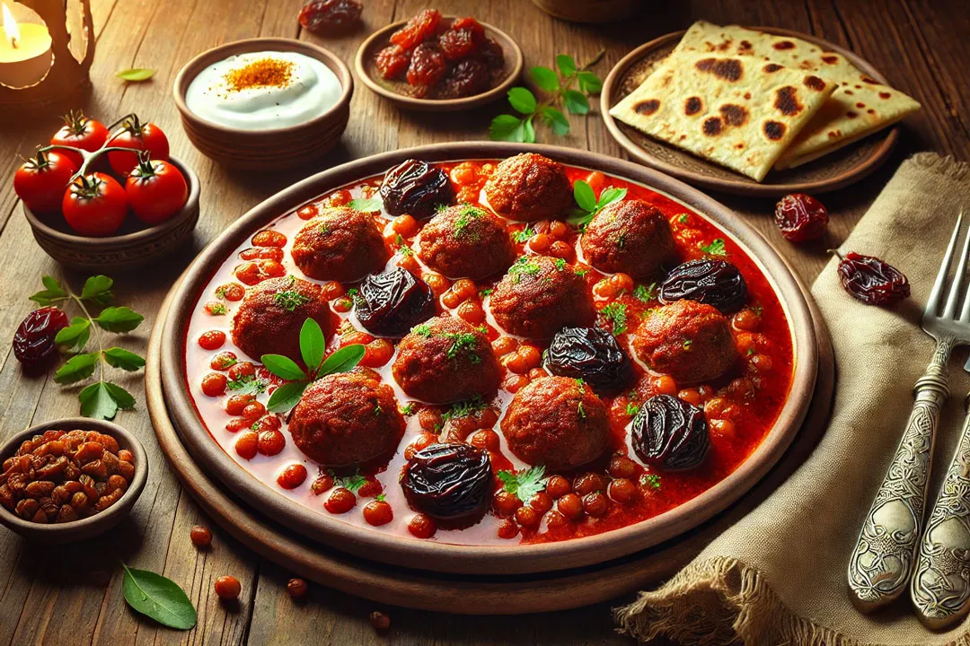 طرز تهیه کوفته لپه یزدی
