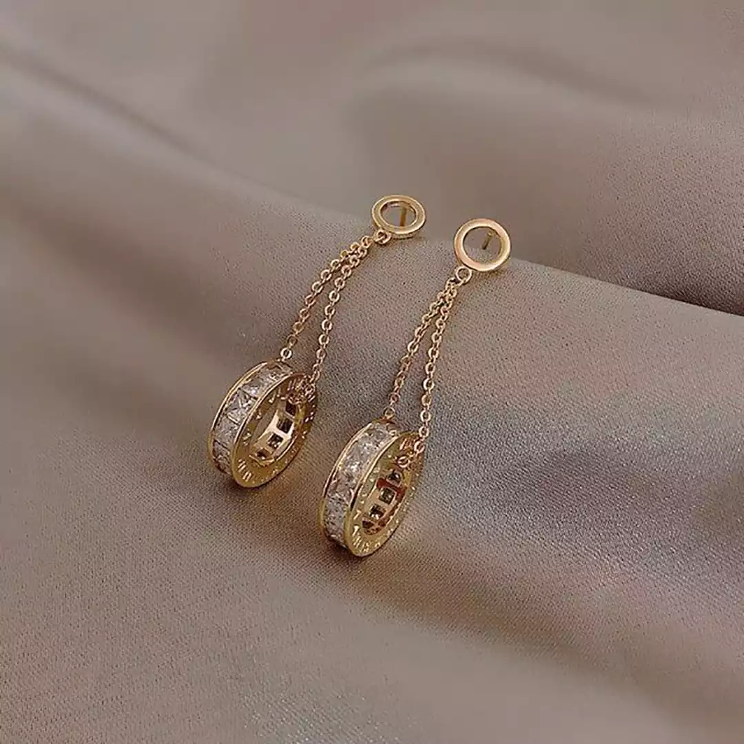 گوشواره طلا دخترانه مینیمال