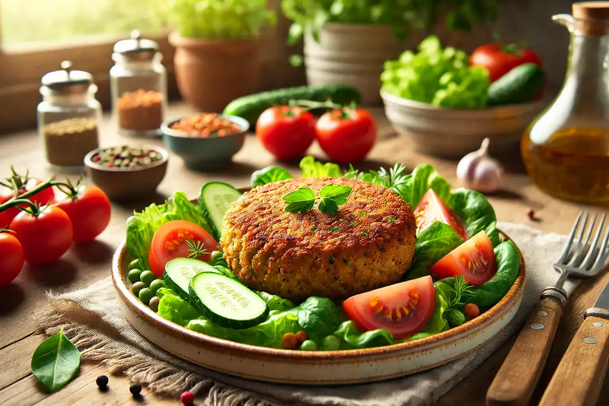 طرز تهیه کتلت عدس وگن؛ غذایی سالم و سرشار از پروتئین گیاهی