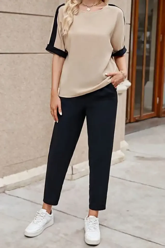 ست بلوز شلوار زنانه پاییزی