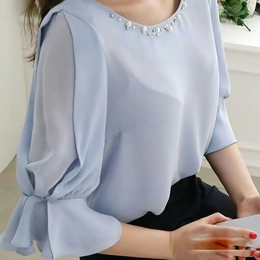 شومیز آستین بلند مجلسی زنانه