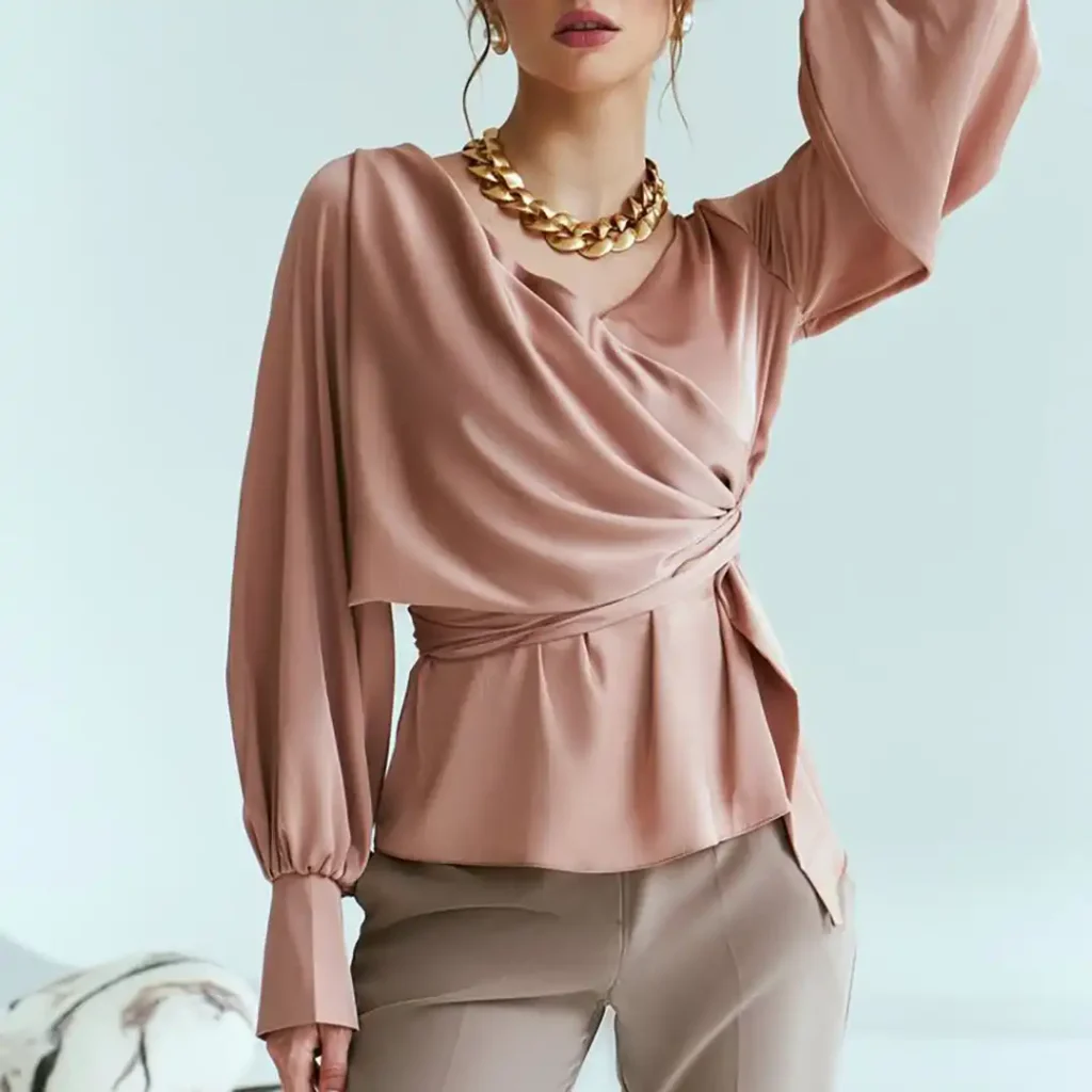 شومیز زنانه آستین بلند