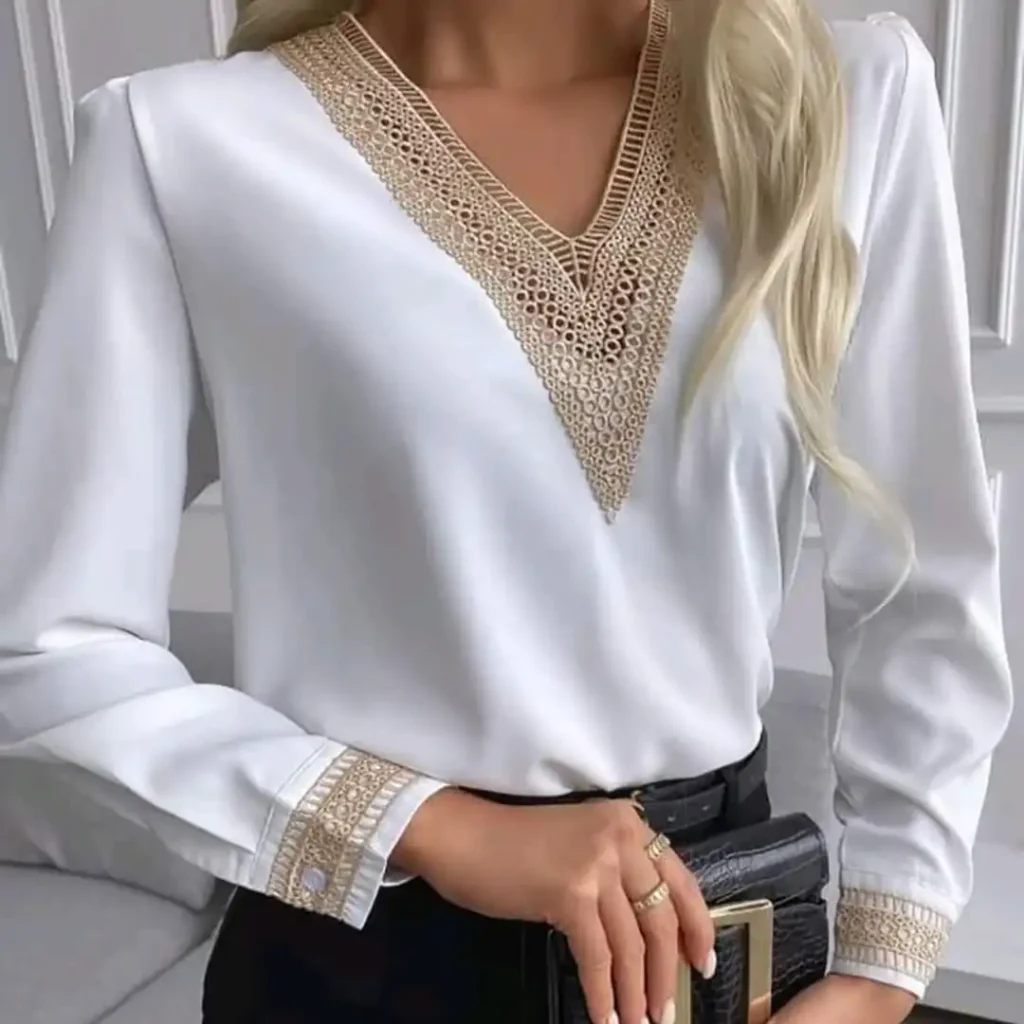 شومیز مجلسی زنانه آستین بلند