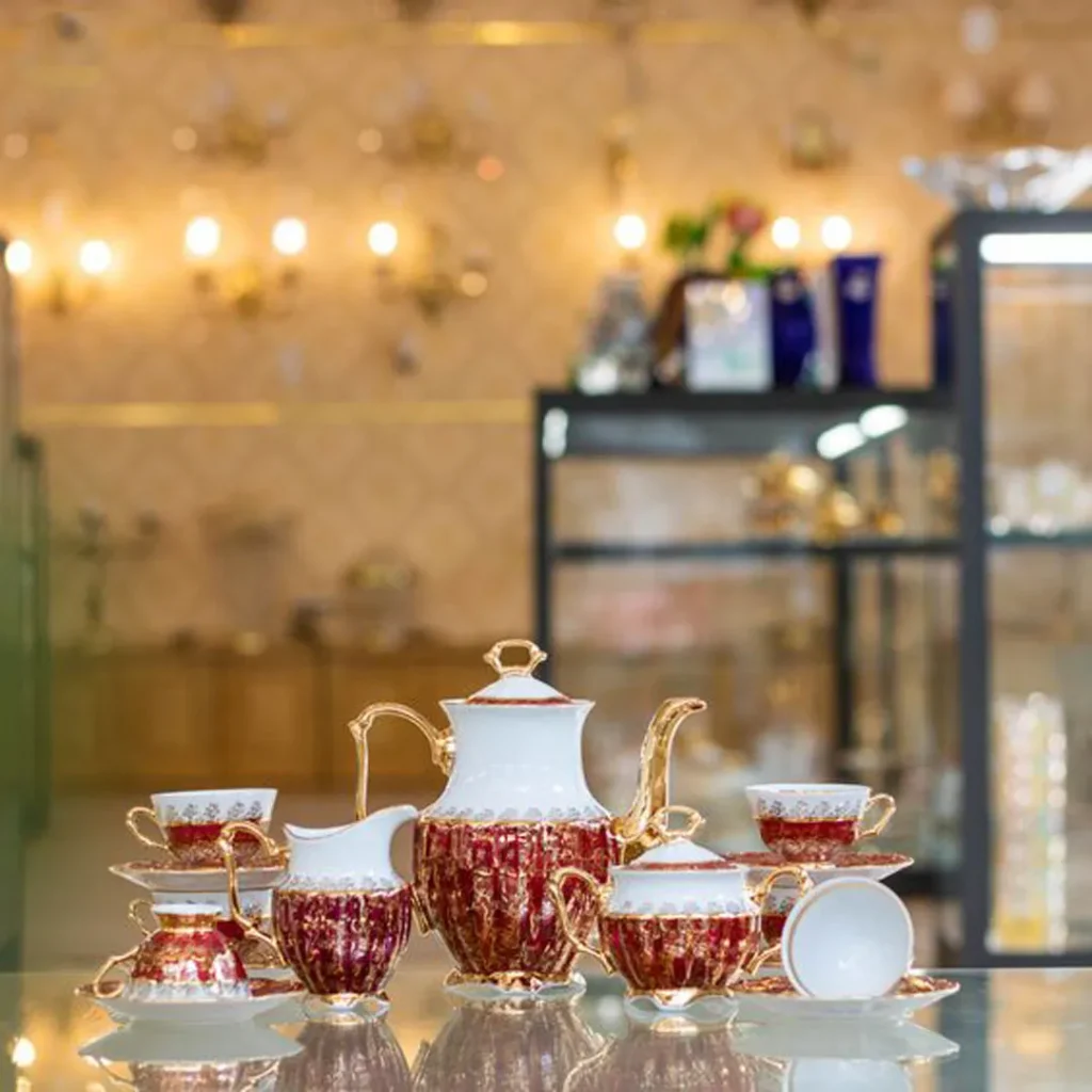  سرویس چای خوری رنگی